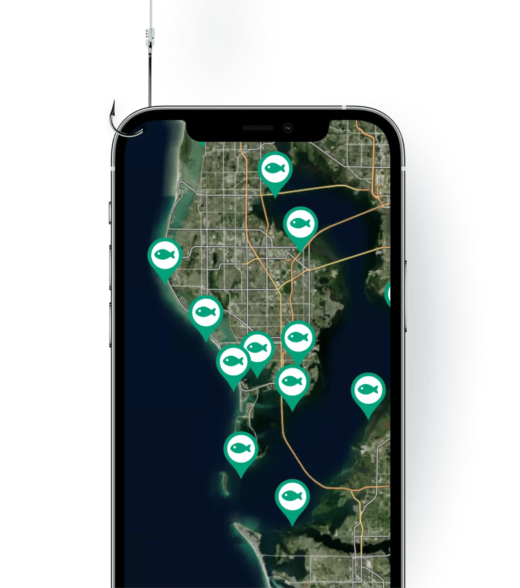 Fishbox fishing forecast app screen